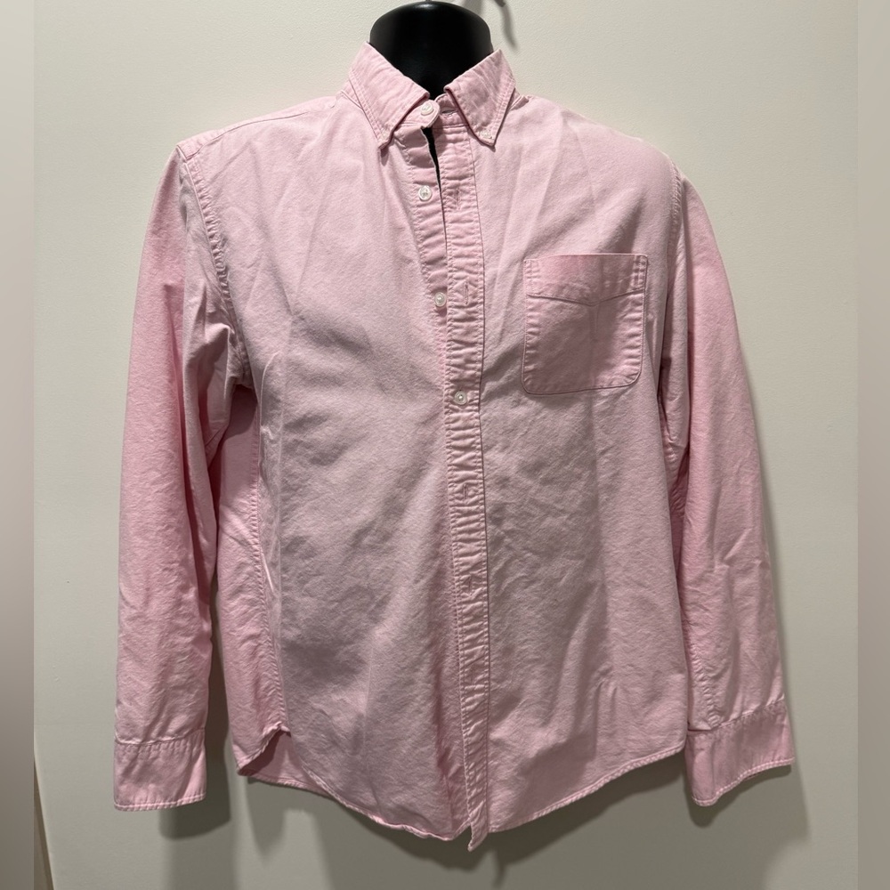 J. Crew Light Pink Casual Button-Down Shirt